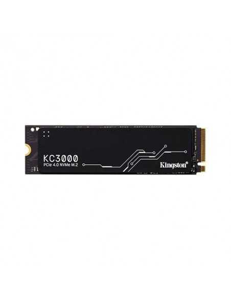 Disco duro interno ssd kingston kc3000 2tb m.2 nvme pci - e 4.0