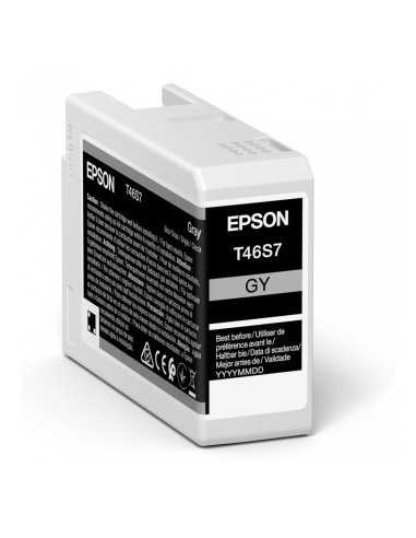 Epson singlepack gray t46s7 ultrachrome pro 10 ink 25ml sc - p700
