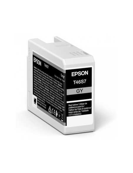 Epson singlepack gray t46s7 ultrachrome pro 10 ink 25ml sc - p700