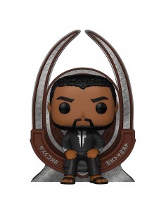Funko pop black panther tÂ´challa on throne (1113) dlx exclusivo