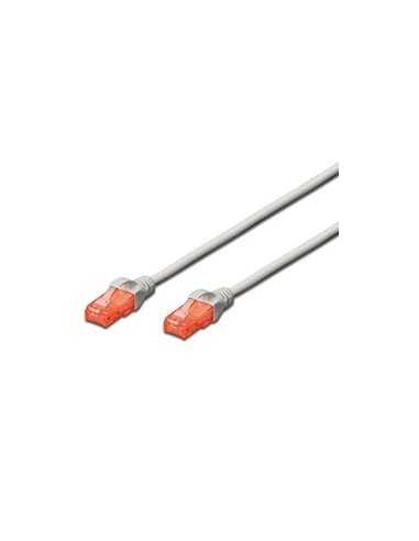 Cable red ewent latiguillo utp cat6 rj45 2m gris