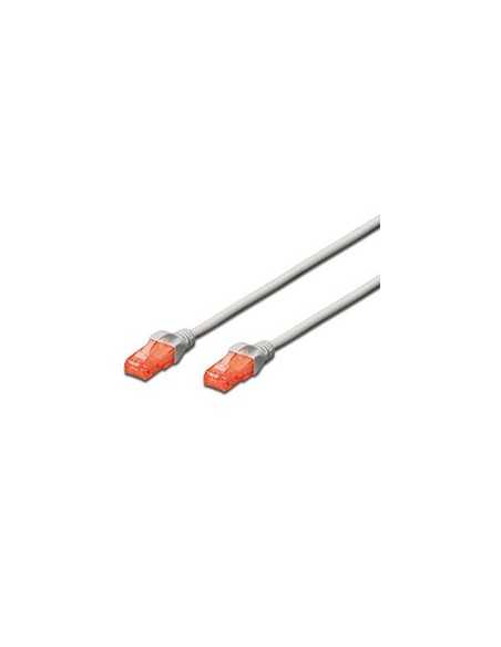 Cable red ewent latiguillo utp cat6 rj45 2m gris