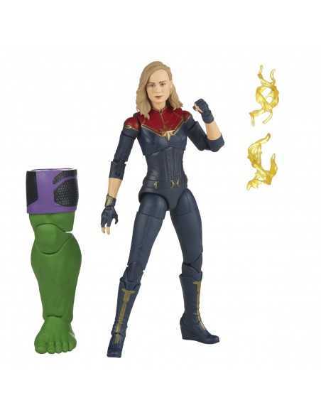 Figura hasbro marvel legends series capitana marvel