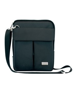 Bandolera nylon hasta 10 pulgadas negra