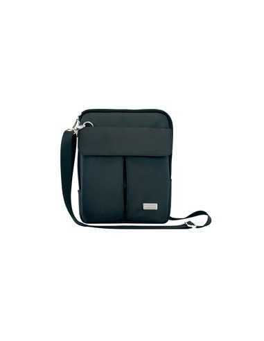 Bandolera nylon hasta 10 pulgadas negra