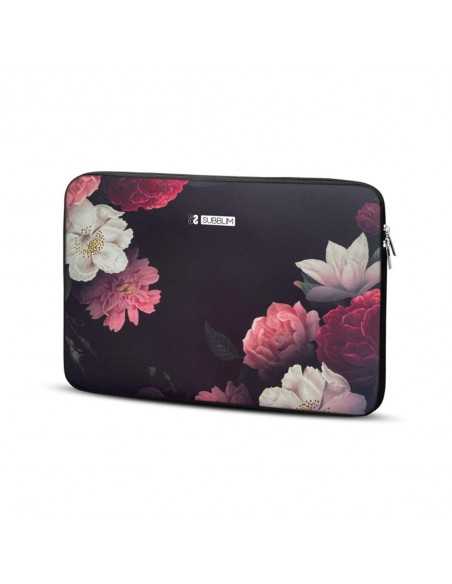 Funda subblim trendy sleeve para portatil 15.6 pulgadas neo flowers