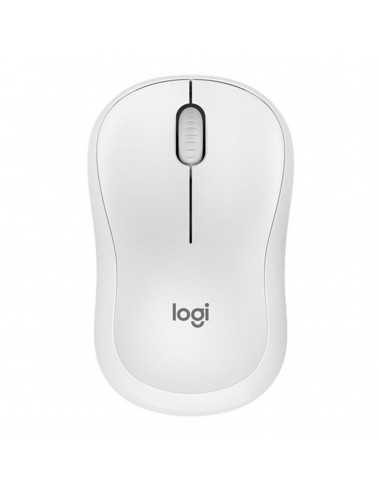 Mouse raton logitech m240 optico bluetooth silent blanco crudo