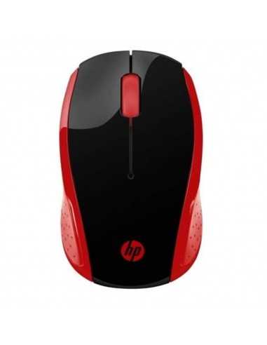 Ratón hp inalámbrico 200 rojo imperíal