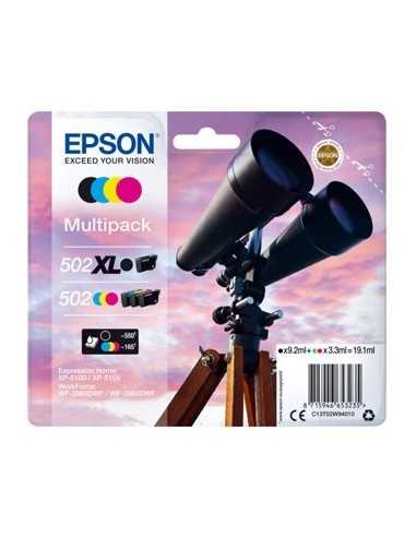 Multipack tinta epson 502xl negro + 502 cian magenta amarillo