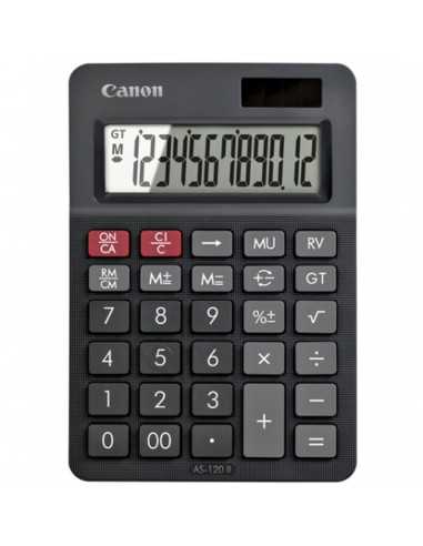 Calculadora canon sobremesa as - 120ii - 12 digitos