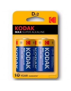 Blister pilas kodak alcalina max d lr20 1.5v - blister 2 pilas