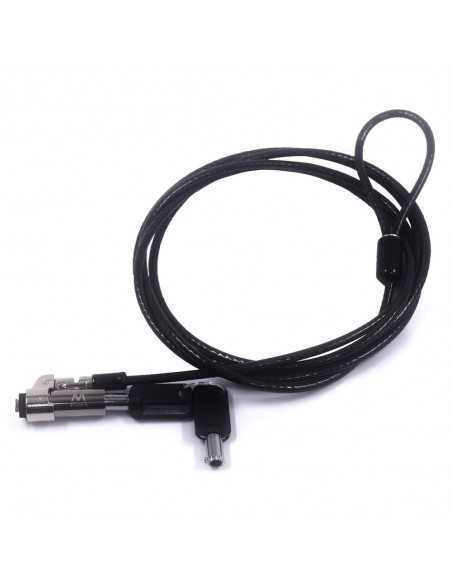 Cable de seguridad ewent para portatil - llave 1.8m