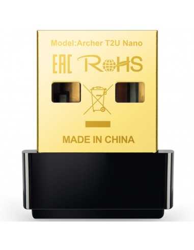 Nano adaptador usb 2.0 dual band wifi ac600 2.4ghz y 5ghz tp - link