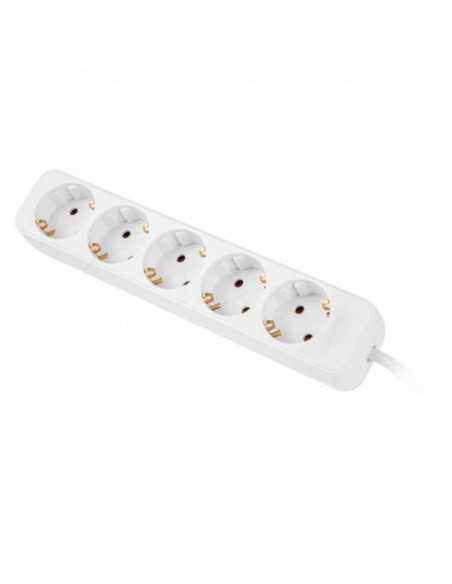 Regleta lanberg 5 tomas schuko blanca 3m