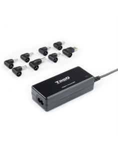 Cargador portatil universal tooq tqlc - 65bs02at 65w 1 x usb 8c negro