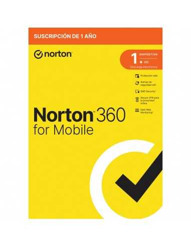 Antivirus norton 360 mobile espaÃ±ol 1 usuario 1 dispositivo 1 aÃ±o caja generic rsp mm gum