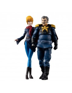 Figuras megahouse g.m.g mobilesuit gundam principality of zeon army 07 ramba ral & crowley hamon