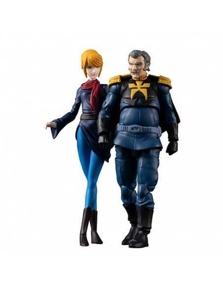 Figuras megahouse g.m.g mobilesuit gundam principality of zeon army 07 ramba ral & crowley hamon