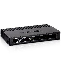 Switch 5 puertos 10 - 100 - 1000 tp - link negro