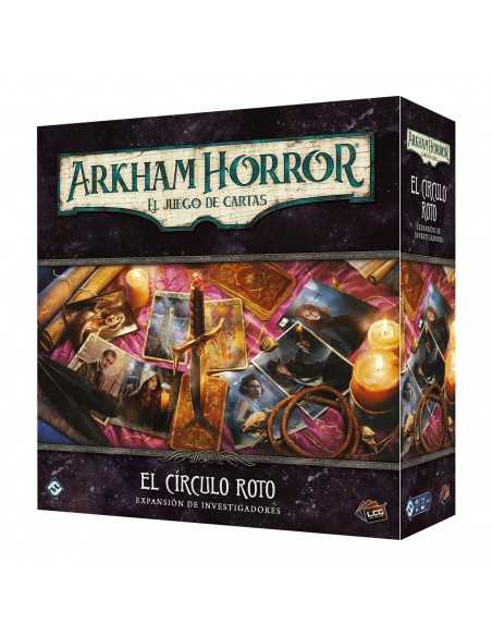 Juego de mesa arkham horror lcg el circulo roto expansion investigadores edad recomendada 14 aÃ±os