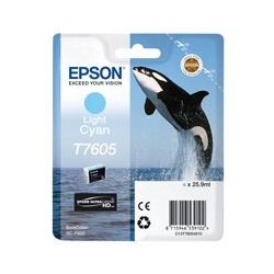 Cartucho tinta epson t760540 cian claro supercolor p600sc - p600 - orca