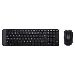 Teclado + mouse logitech mk220 wireless inalambrico ingles (eeuu)