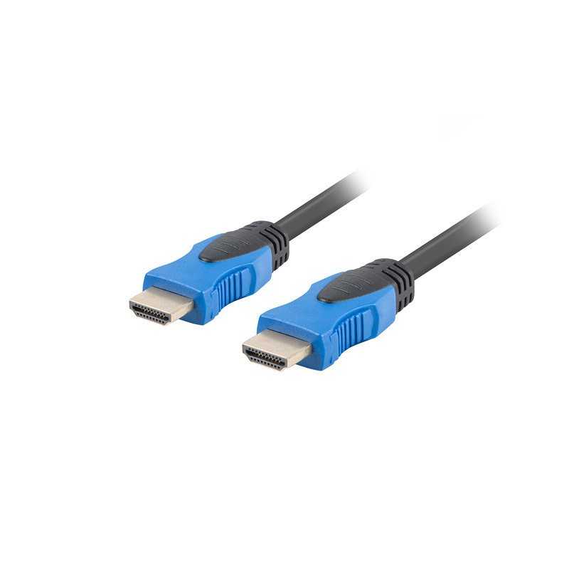 Cable hdmi lanberg macho - macho v2.0 cu 4k 1m negro
