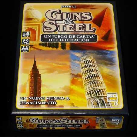 Juego de mesa guns & steel pegi 12
