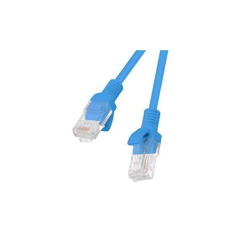 Latiguillo lanberg cat.6 utp azul 5 m