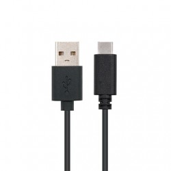 Cable usb tipo a 2.0 a usb tipo c 2.0 nanocable 2m negro macho - macho