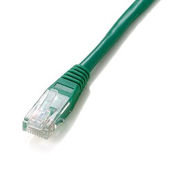 Cable red equip latiguillo rj45 u - utp cat6 1m verde