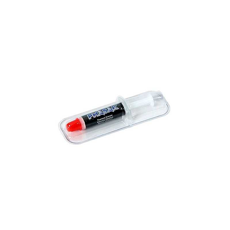 Pasta termica phasak syringe grey - silver 0.5 grams gaming