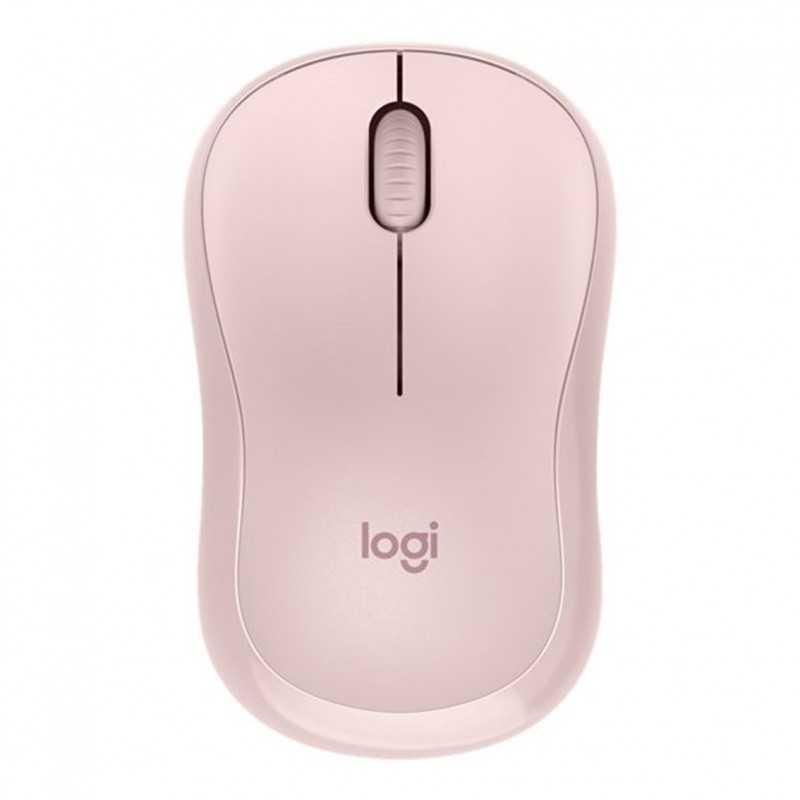 Mouse raton logitech m240 optico bluetooth silent rosado
