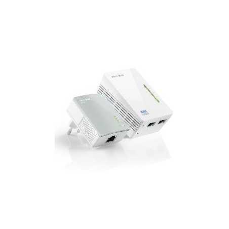 Pack 1 adaptador de red wifi +1 normal 500mbps linea electrica powerline tp - link