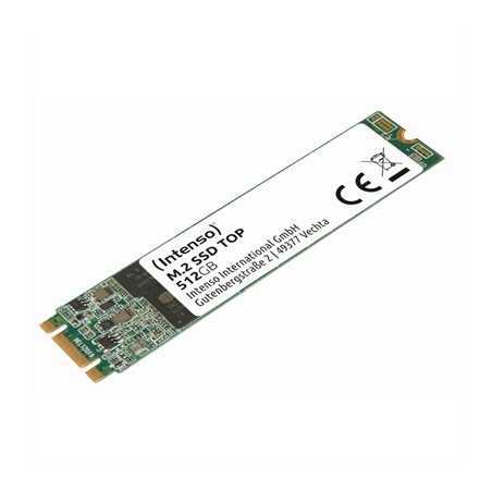 Disco duro interno solido ssd intenso top 512gb m.2 sata 3