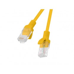 Latiguillo rj45 lanberg cat.6 utp 0.25m fluke passed naranja