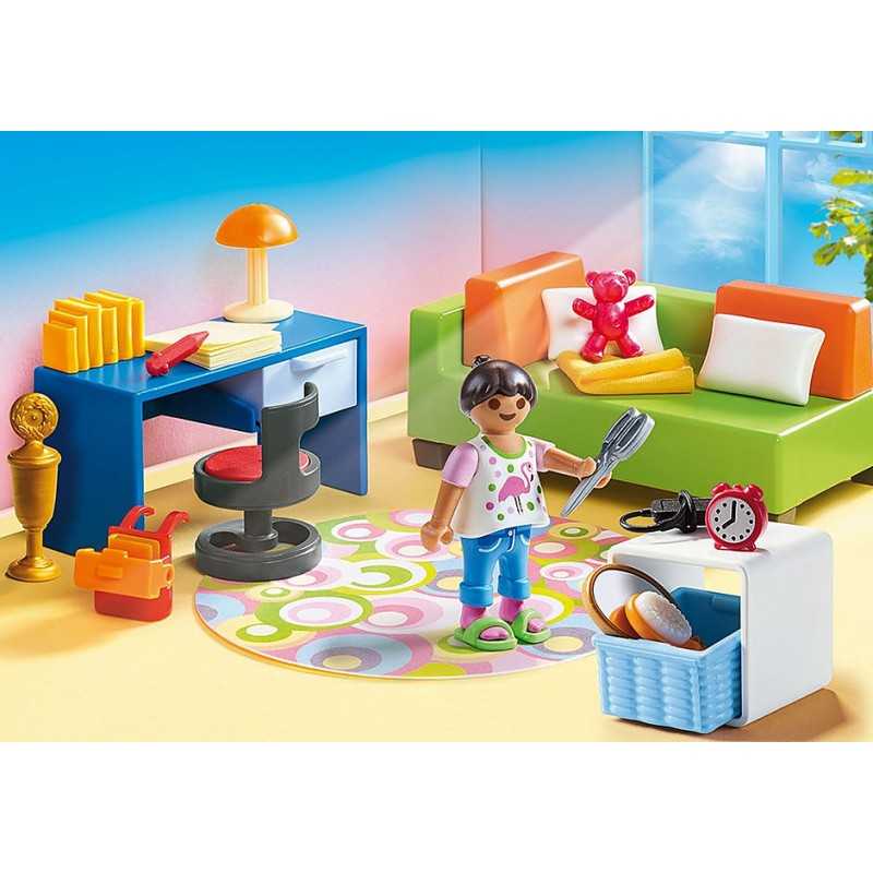 Playmobil casa de muÃ±ecas habitacion adolescente