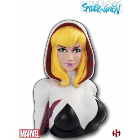 Figura hucha semic studios marvel spiderman spider - gwen deluxe
