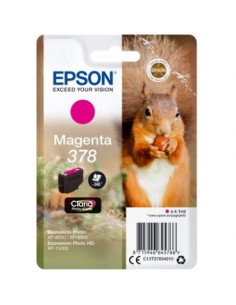 Cartucho tinta epson c13t37834010 singlepack magenta 378 claria photo hd ink xp - 8500 ardilla