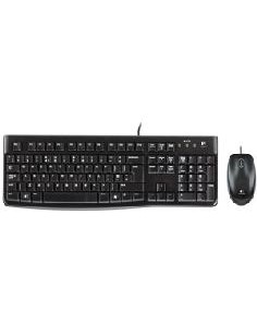 Teclado + mouse logitech mk120 usb 2.0 ingles