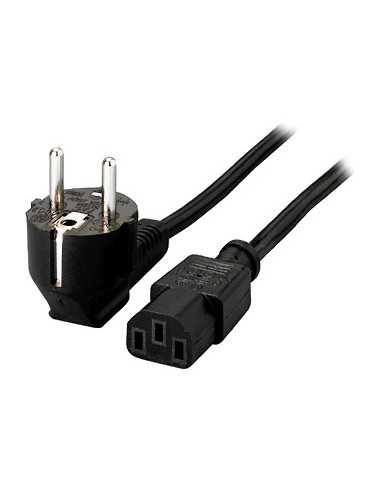 Cable alimentacion equip c13 a schuko 1.8m