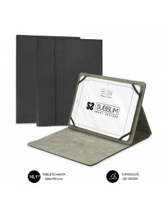 Funda subblim clever stand para tablet case 10.1 pulgadas negro