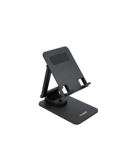 Soporte tooq plegable para tablet hasta 12.9 pulgadas negro