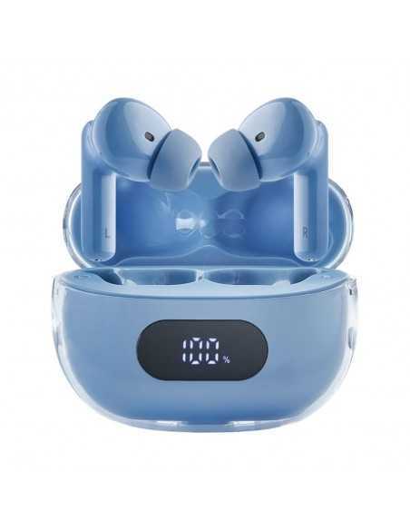 Auriculares bluetooth intenso buds plus tws anc+enc azul
