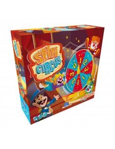 Juego de mesa spin circus edad recomendada 4 aÃ±os