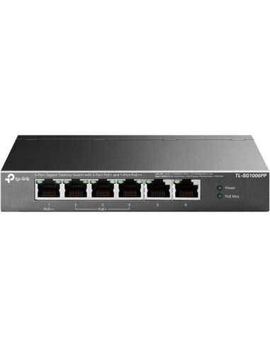 Switch tp - link tl - sg1006pp 6 puertos