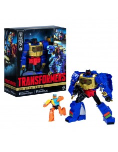 Figura hasbro transformers age of the primes g2 universe grimlock autobot wheelie