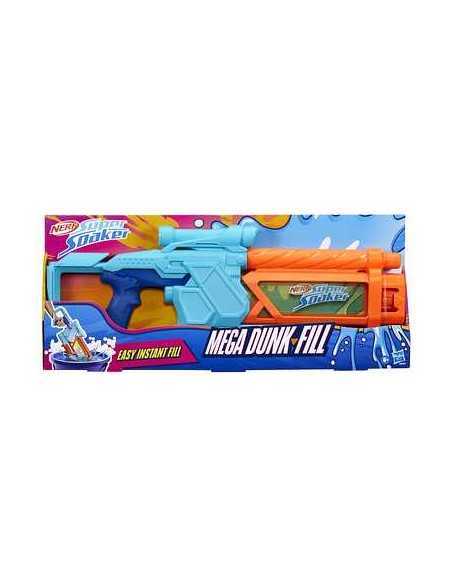 Pistola hasbro nerf super soaker mega dunk fill
