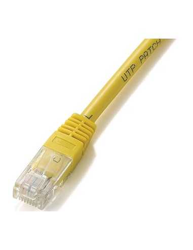 Cable red equip latiguillo rj45 u - utp cat6 10m amarillo