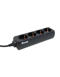 Regleta equip 4 tomas shucko toma iec cable 1.1m